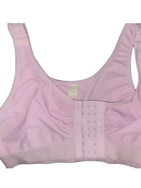Comfort Stretch Front-Closure Wireless Bra - Light Lilac